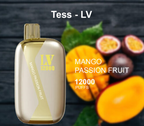 TESS-LV MANGO PASSION FRUIT - 12000 PUFFS