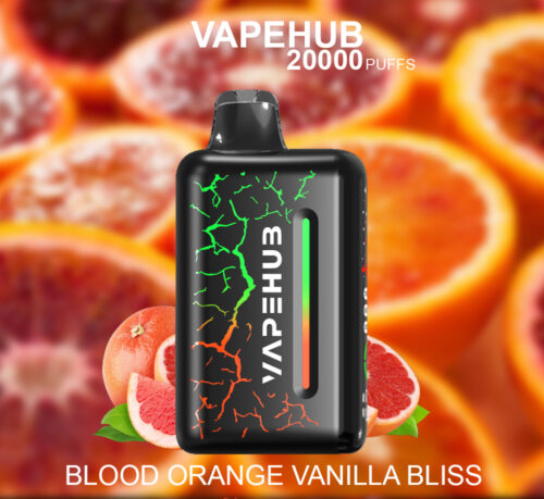 VAPEHUB BLOOD ORANGE VANILLA BLISS - 20000 PUFFS