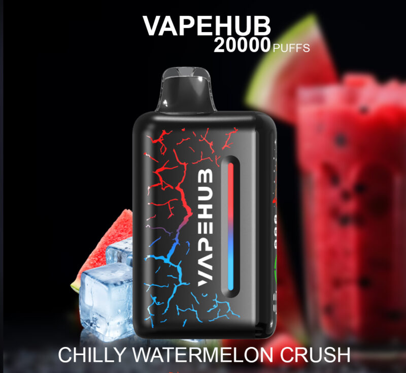 VAPEHUB CHILLY WATERMELON CRUSH - 20000 PUFFS