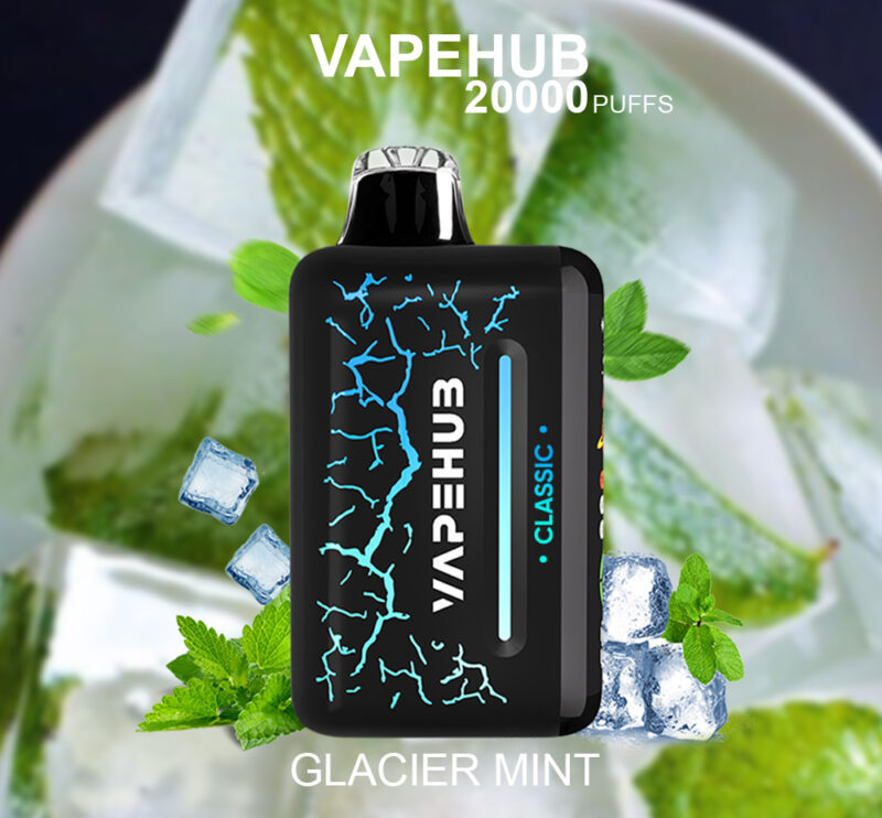 VAPEHUB GLACIER MINT - 20000 PUFFS