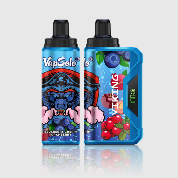 VapSolo VIKING 12000 Puffs Blueberry Cherry Cranberry | VAPE WAREHOUSE