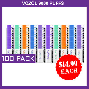 VOZOL 9000 PUFFS - 100 PACK | IGET Australia