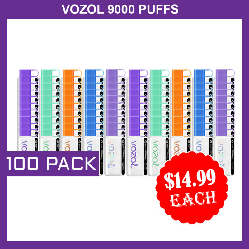 VOZOL 9000 PUFFS - 100 PACK | IGET Australia