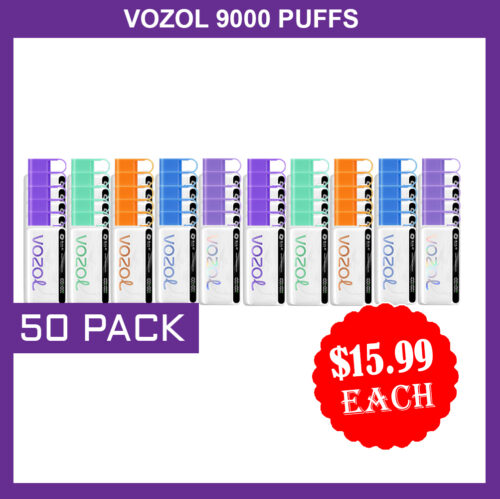 VOZOL 9000 PUFFS - 50 PACK | IGET Australia