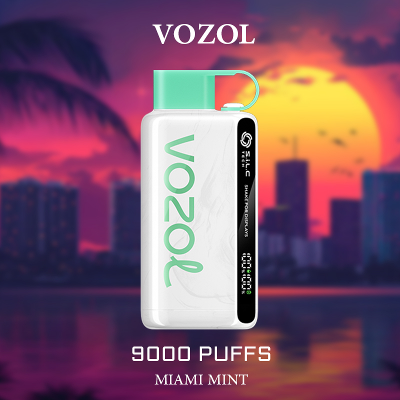 VOZOL MIAMI MINT - 9000 PUFFS | IGET Australia