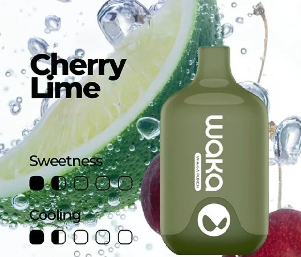 WAKA SMASH CHERRY LIME - 6000 PUFFS