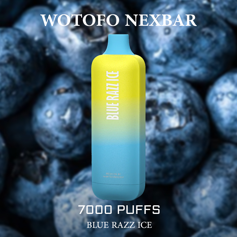 WOTOFO NEXBAR BLUE RAZZ ICE - 7000 PUFFS